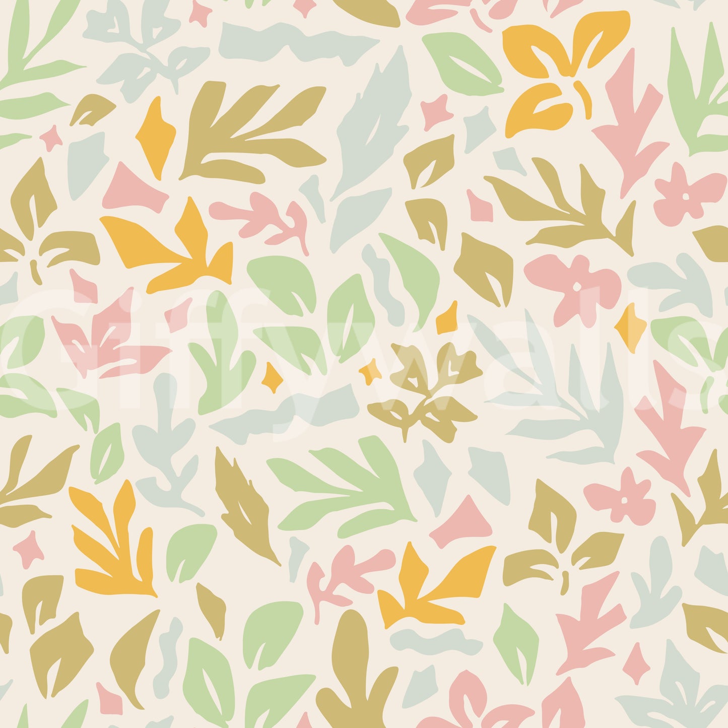 Natural light from the side highlights the design's colors.
