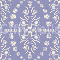 High-quality image of the purple ornament wallpaper

