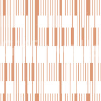 Piano keyboard wall decor.
