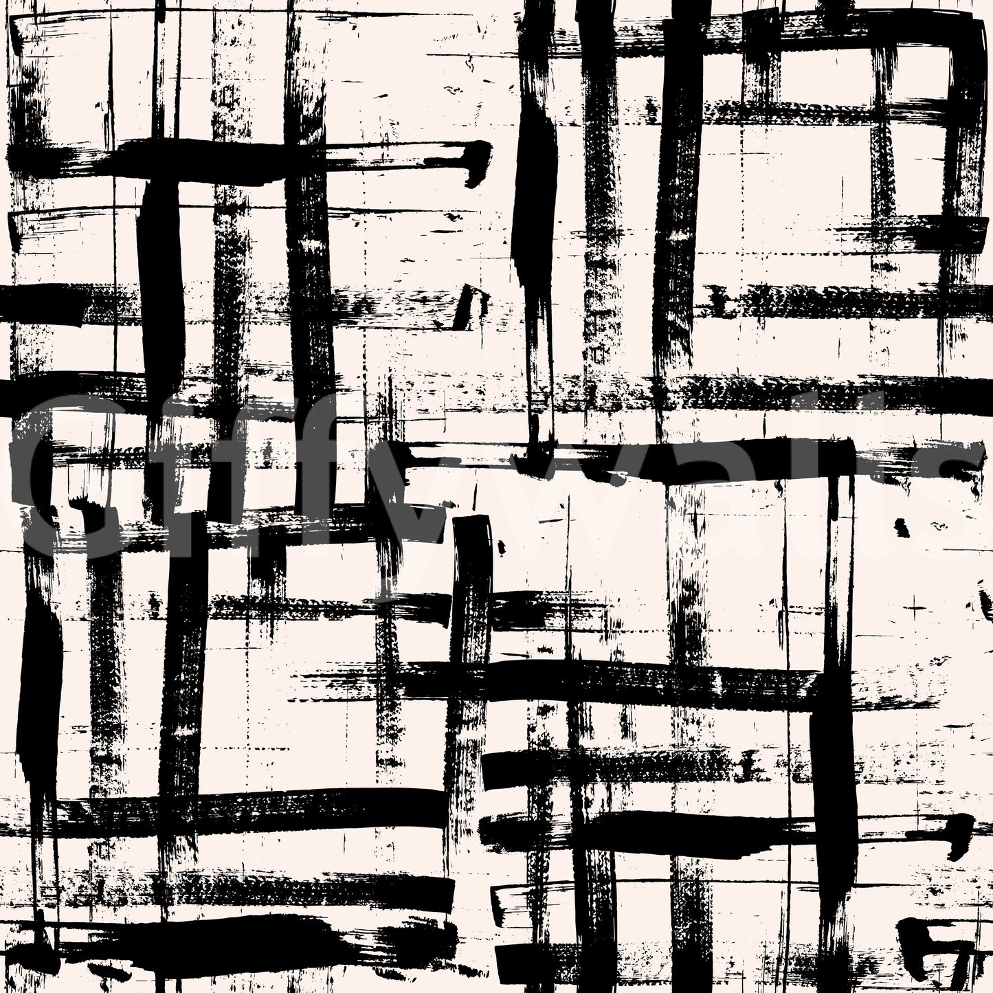 Modern art mural for a living room.
