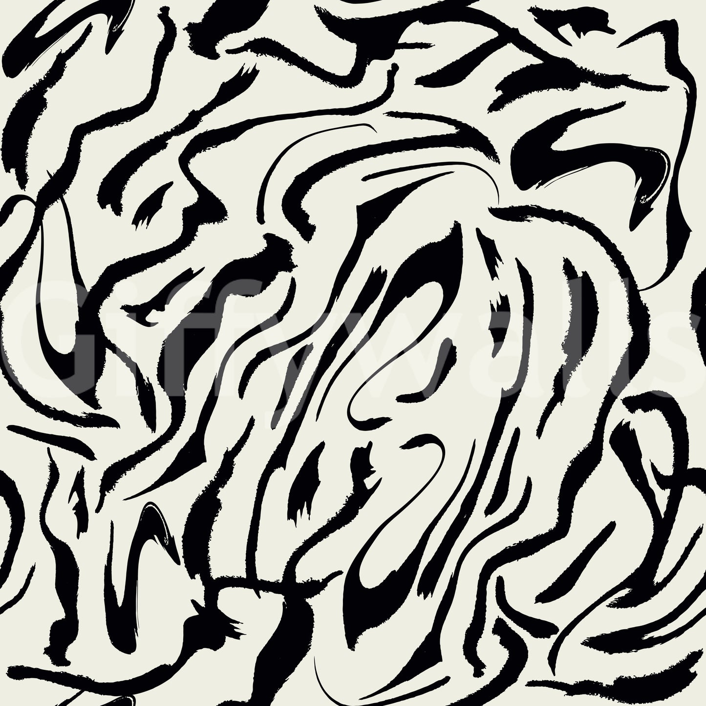 A detail of the brushstrokes and tones in the design.

