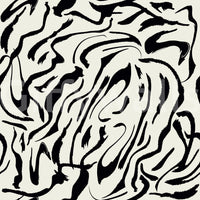 A detail of the brushstrokes and tones in the design.

