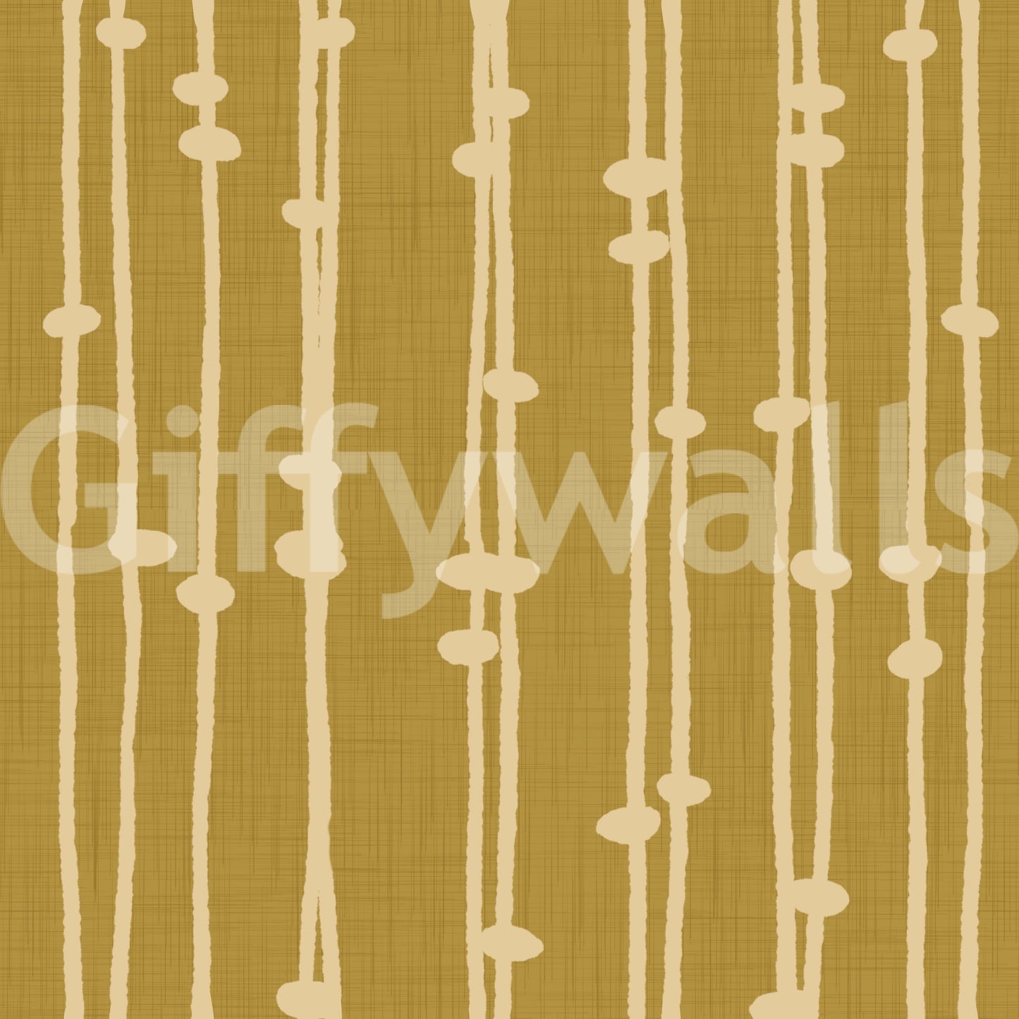 A detail of the bohemian striped pattern in the design.

