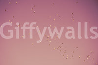 A detail of the brushstrokes and tones in the design.