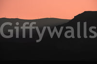 A detail of the brushstrokes and tones in the design.