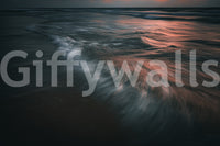 A detail of the brushstrokes and tones in the design.