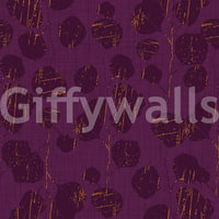 A high-quality dark botanical wall mural for walls.

