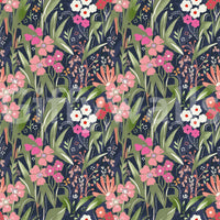 A high-quality dramatic floral wall mural for walls.

