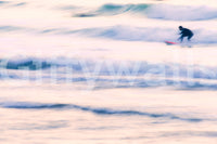 A high-quality serene beach wall mural for walls.

