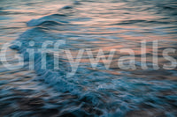 A high-quality serene ocean wall mural for walls.

