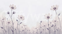 A high-quality serene field wall mural for walls.

