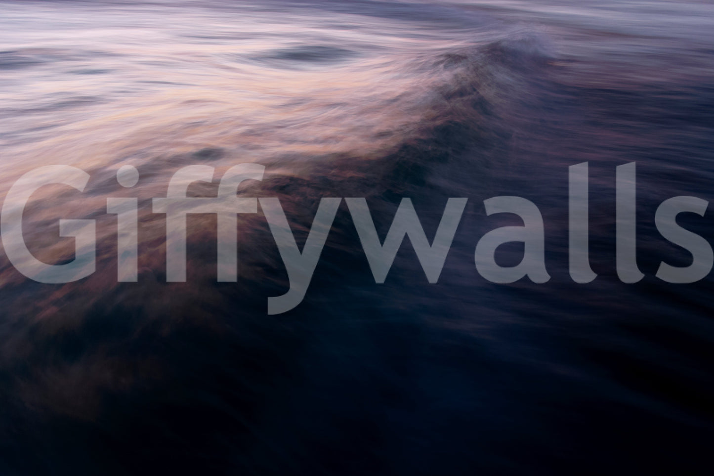 The Uniqueness of Waves XVII Wall Mural