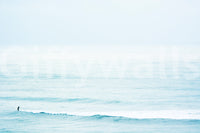 A high-quality serene ocean wall mural for walls.

