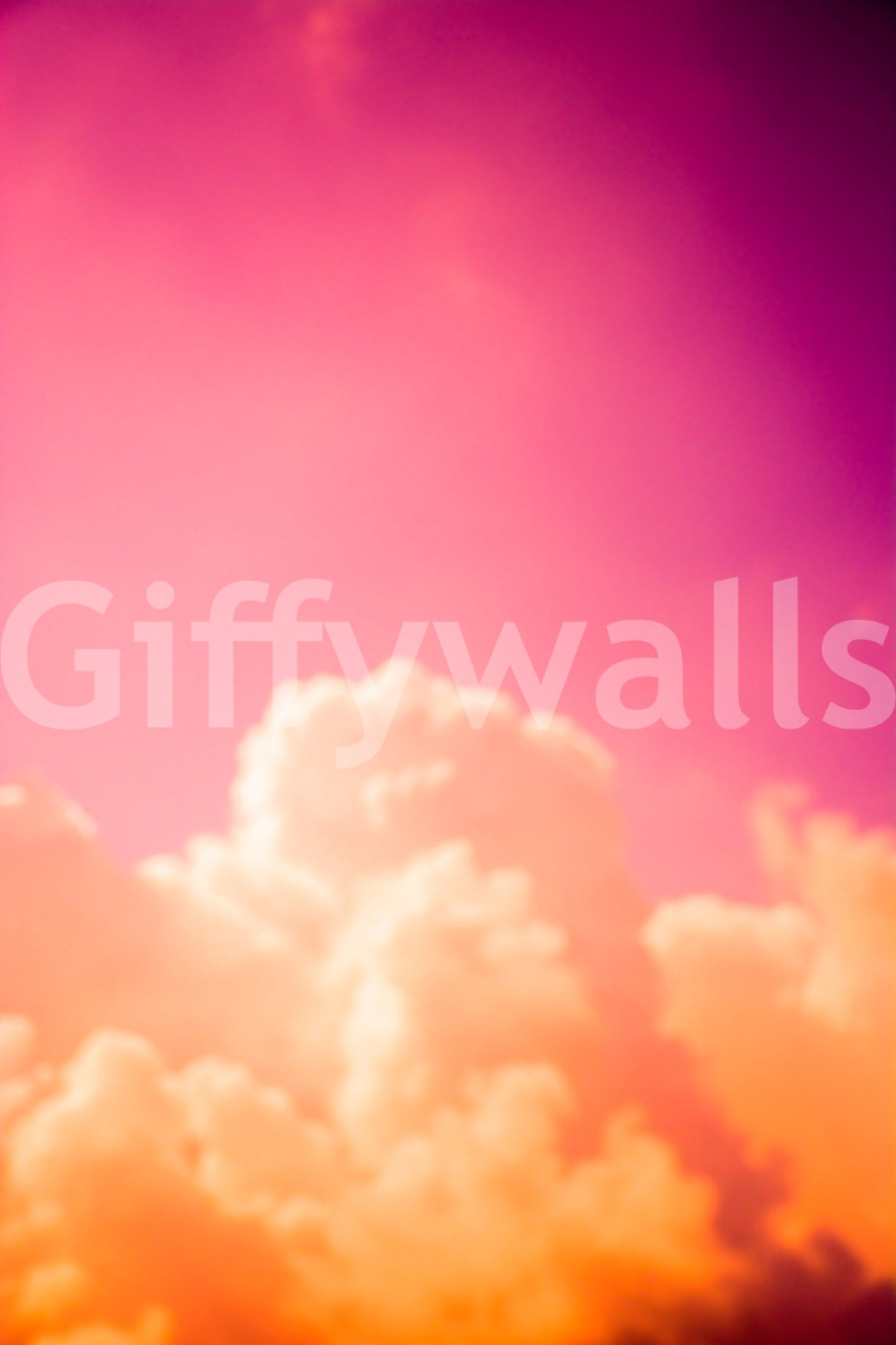 Clouds III Wall Mural