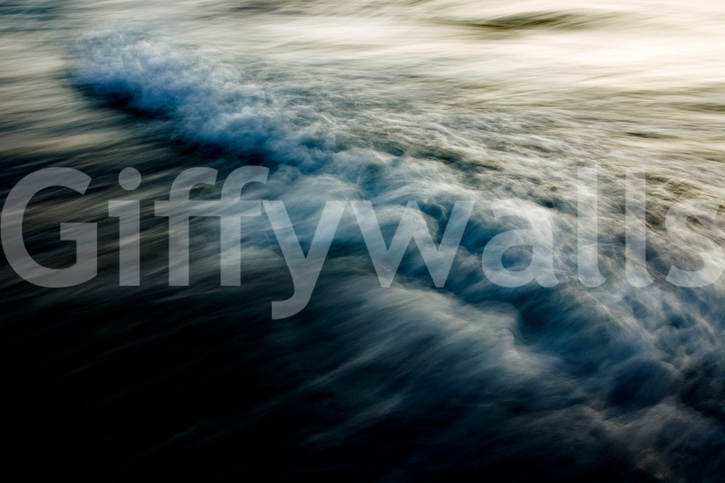 The Uniqueness of Waves XLVI Wall Mural