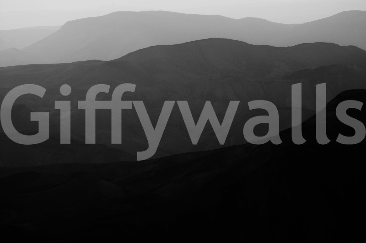 Mountains of the Judean Desert 8 Wall Mural