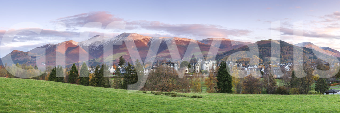 Sunrise Over Keswick Wall Mural