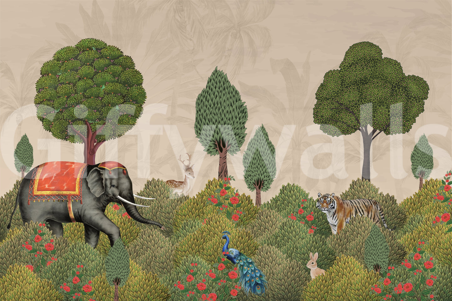 Van Vaibhav Wall Mural