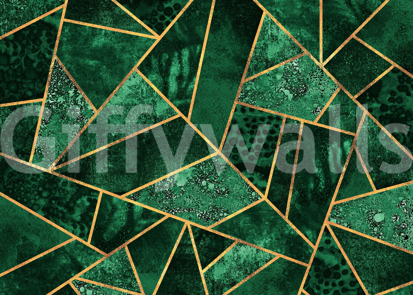 A high-quality minimalist block wall mural for walls.

