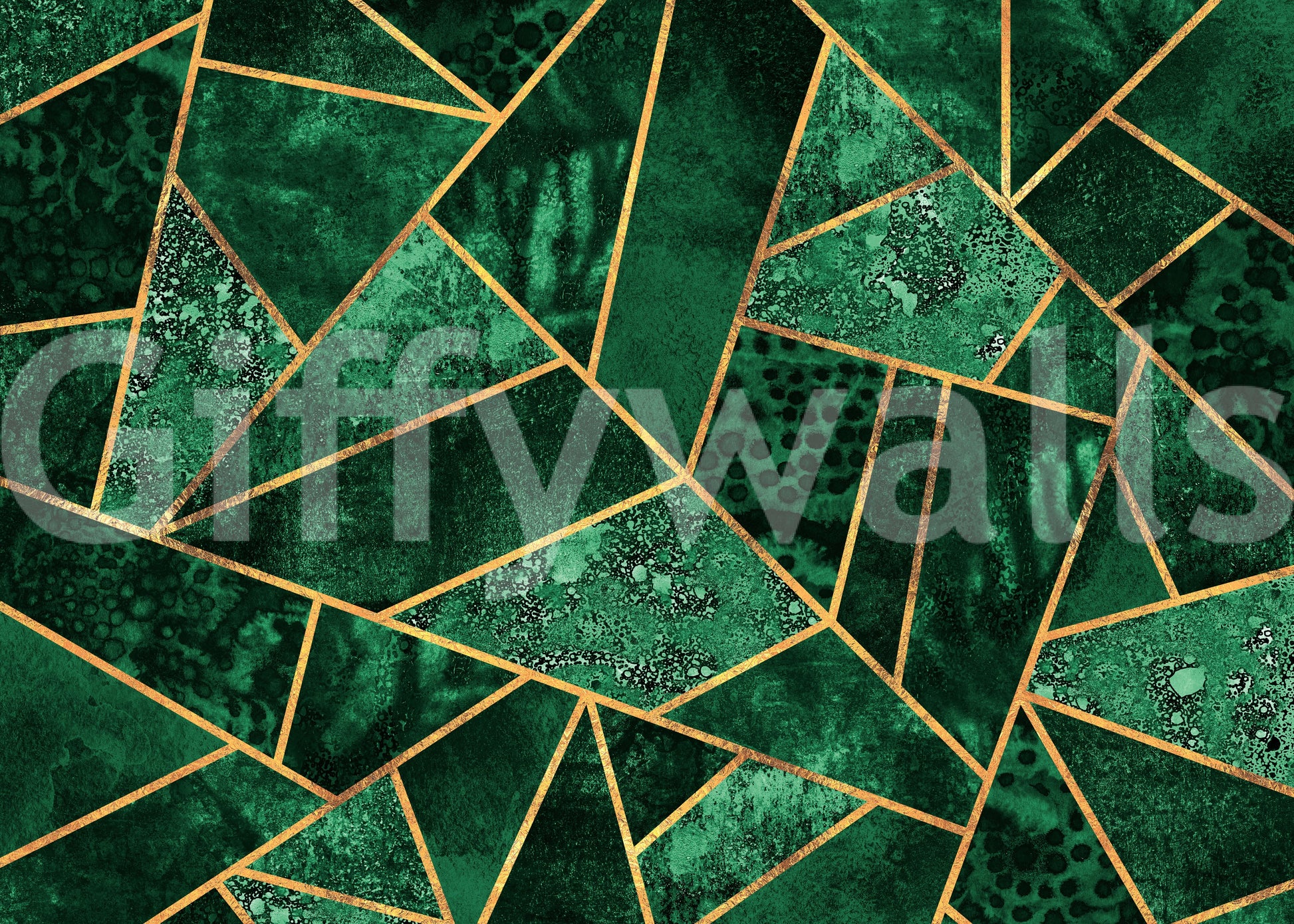 A high-quality minimalist block wall mural for walls.

