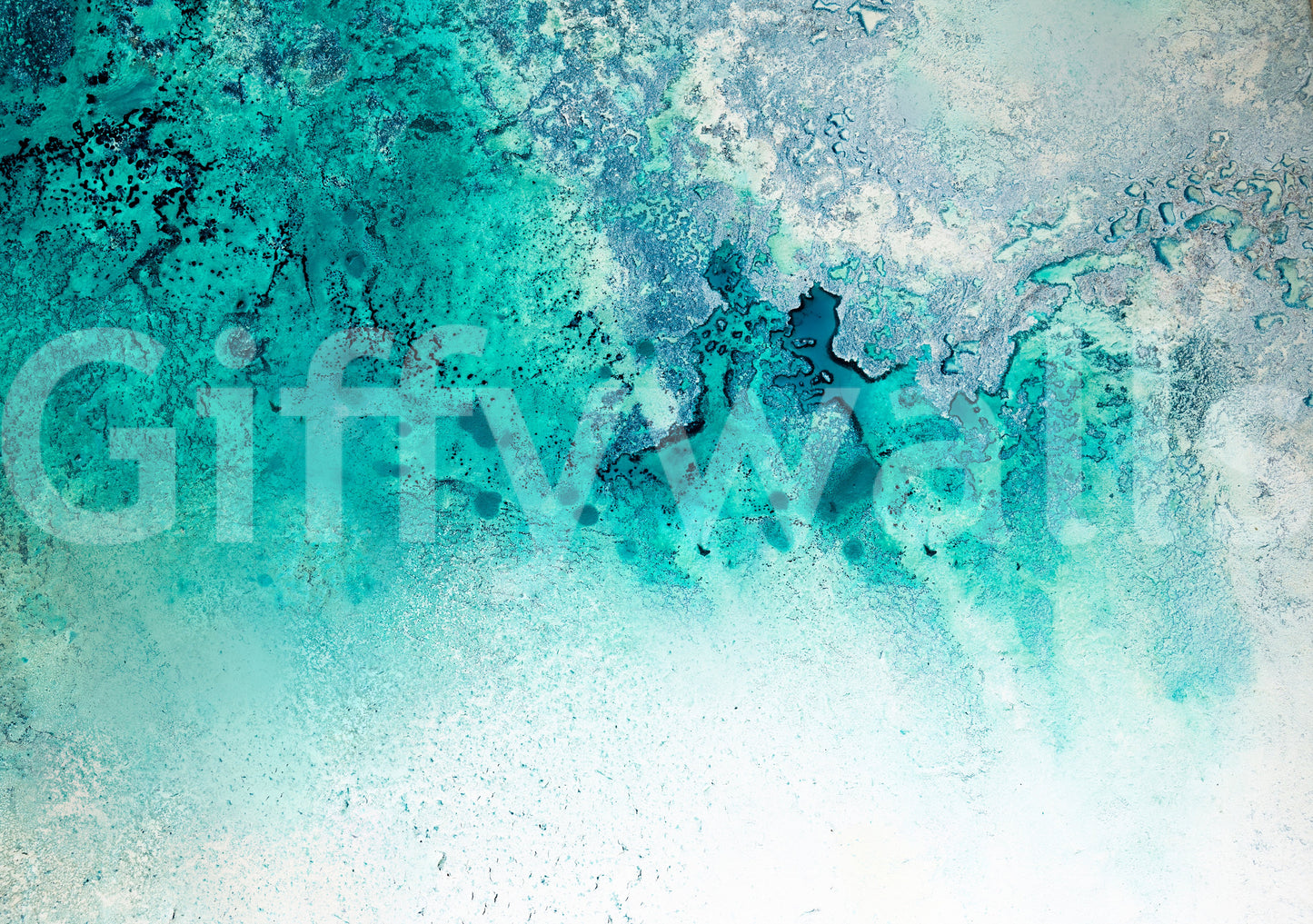 A high-quality serene ocean wall mural for walls.

