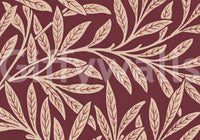 A high-quality serene leaf wall mural for walls.
