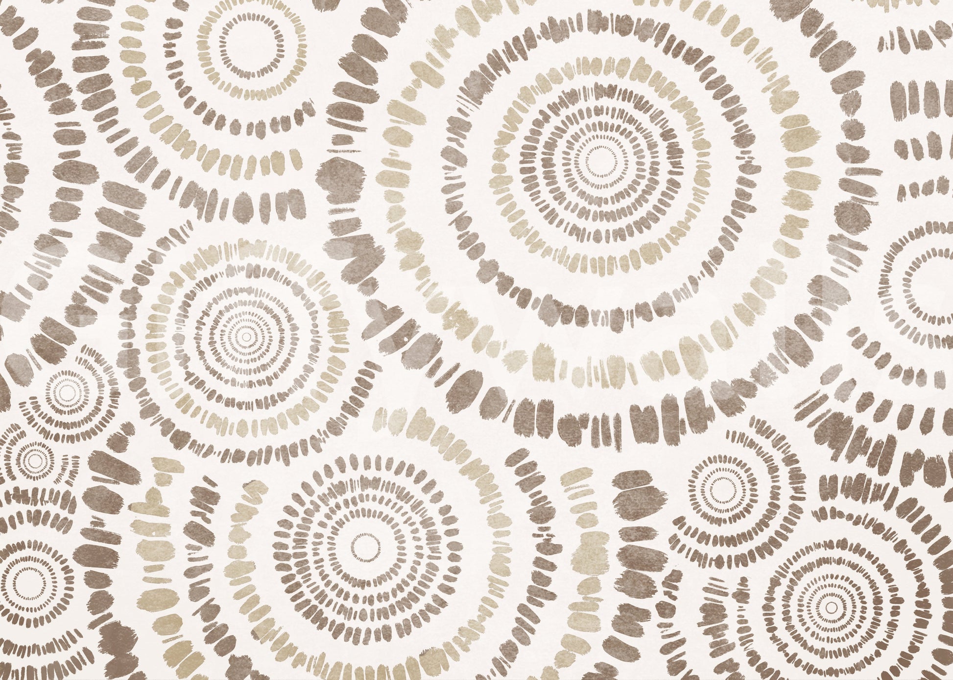 A high-quality minimalist circle wall mural for walls.