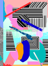 A high-quality minimalist wall mural for walls.