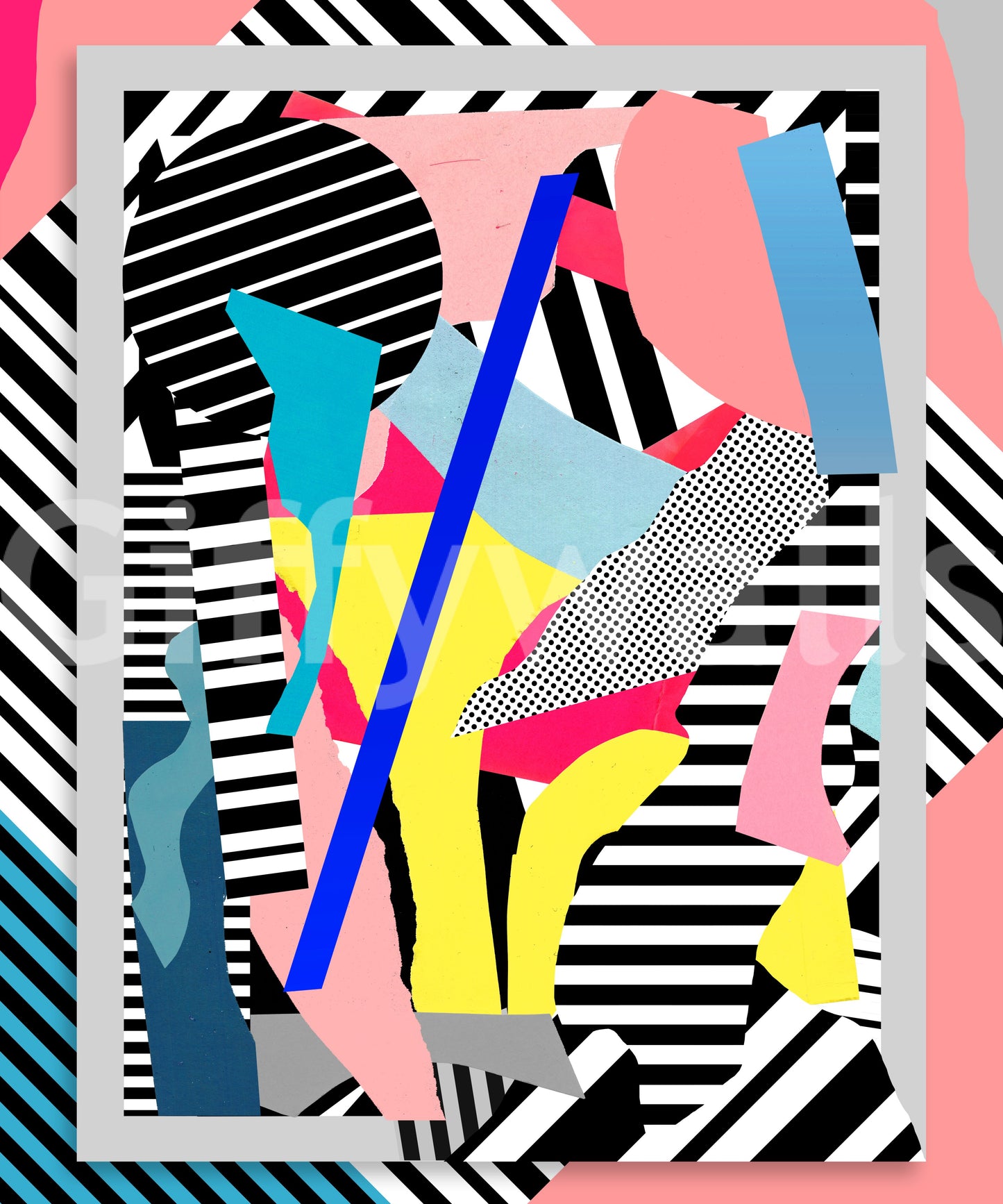 A high-quality serene map wall mural for walls.