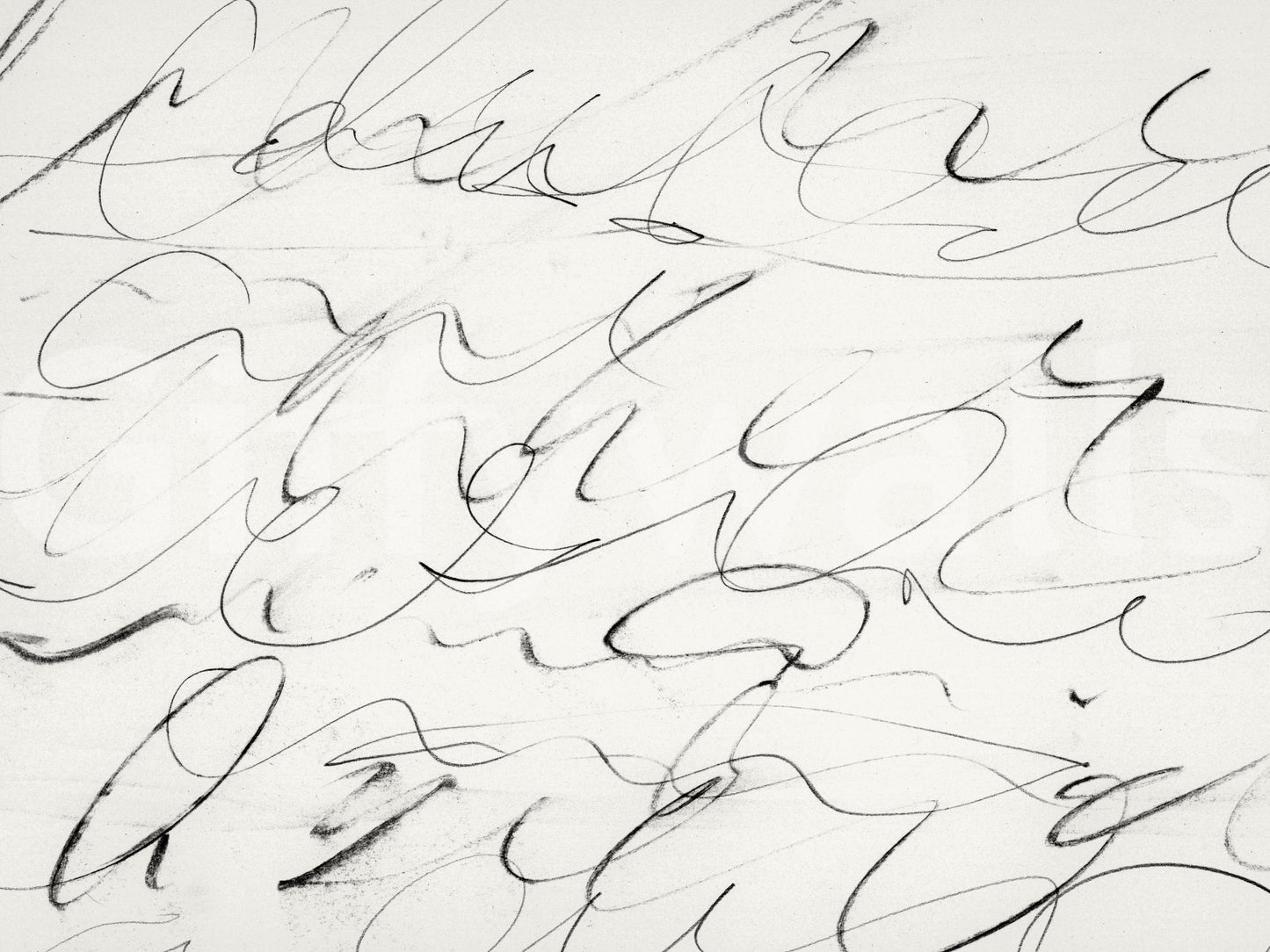 Abstract Scribbles Wall Mural -2636256