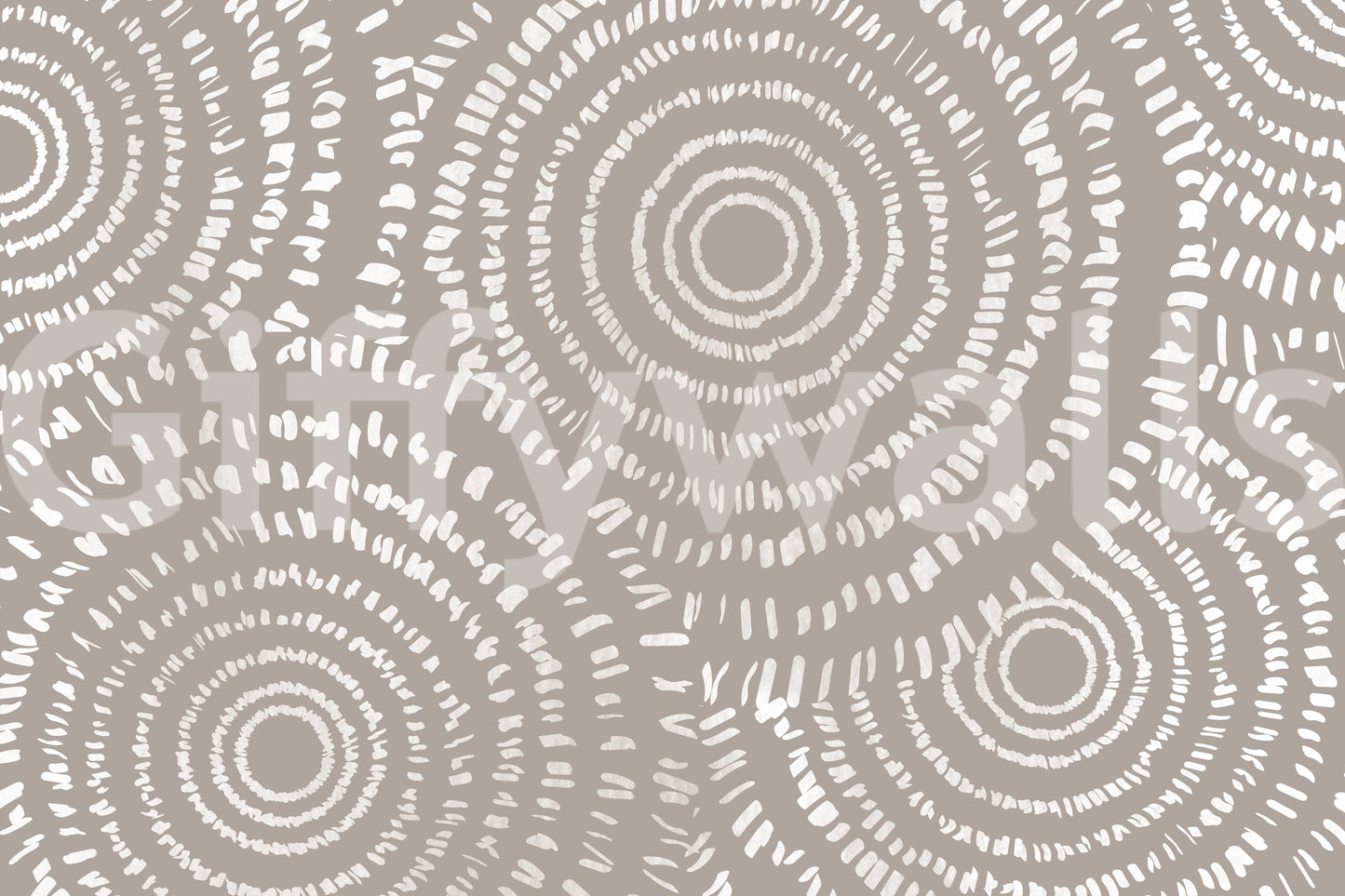 A high-quality minimalist circle wall mural for walls.