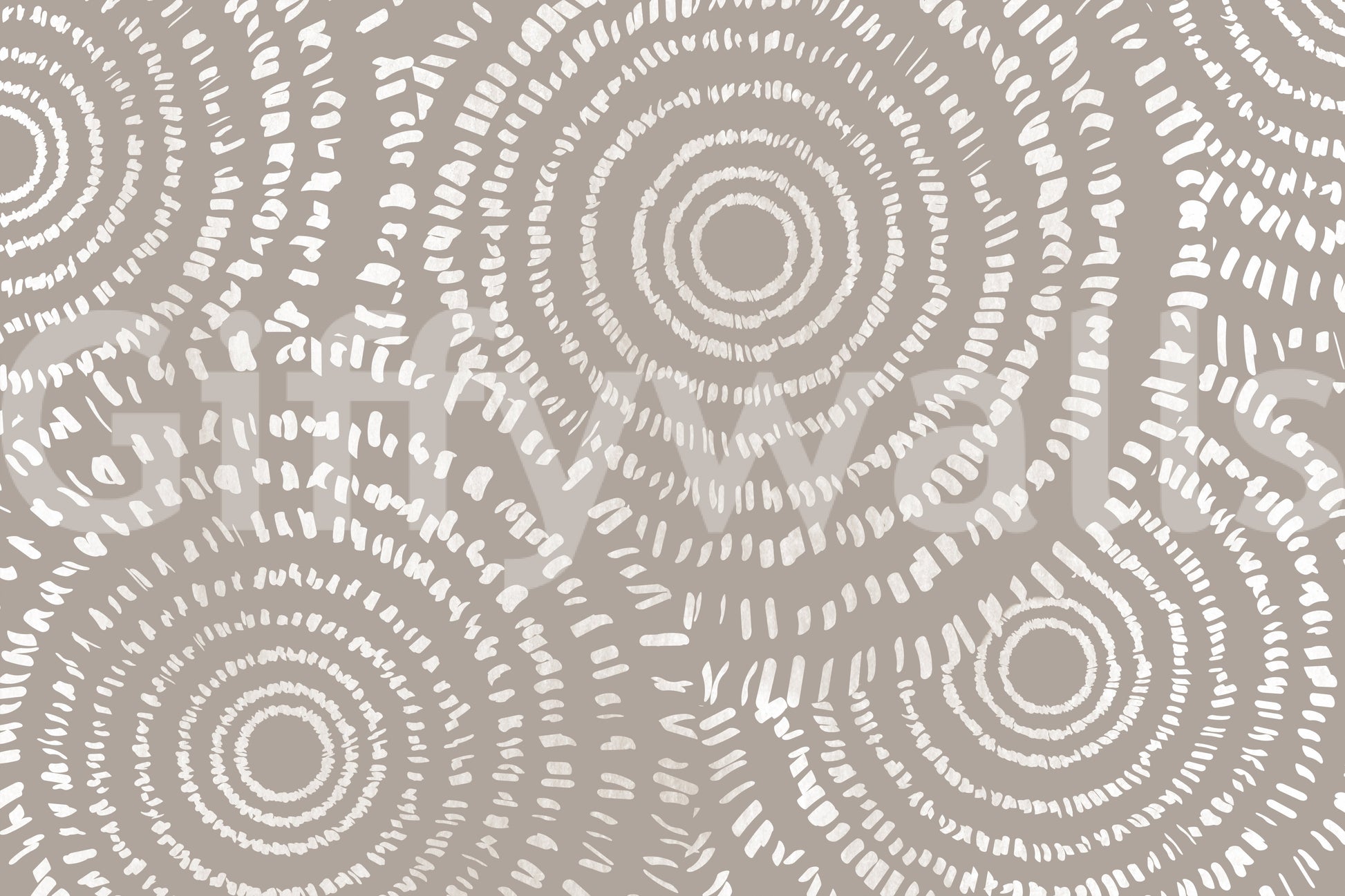 A high-quality minimalist circle wall mural for walls.