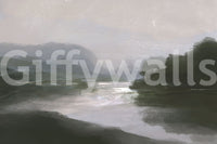 A high-quality minimalist wall mural for walls.