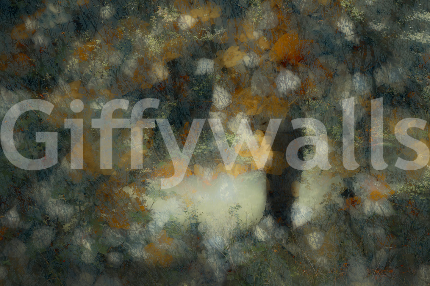 A high-quality minimalist tree wall mural for walls.