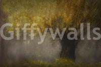 A high-quality minimalist tree wall mural for walls.