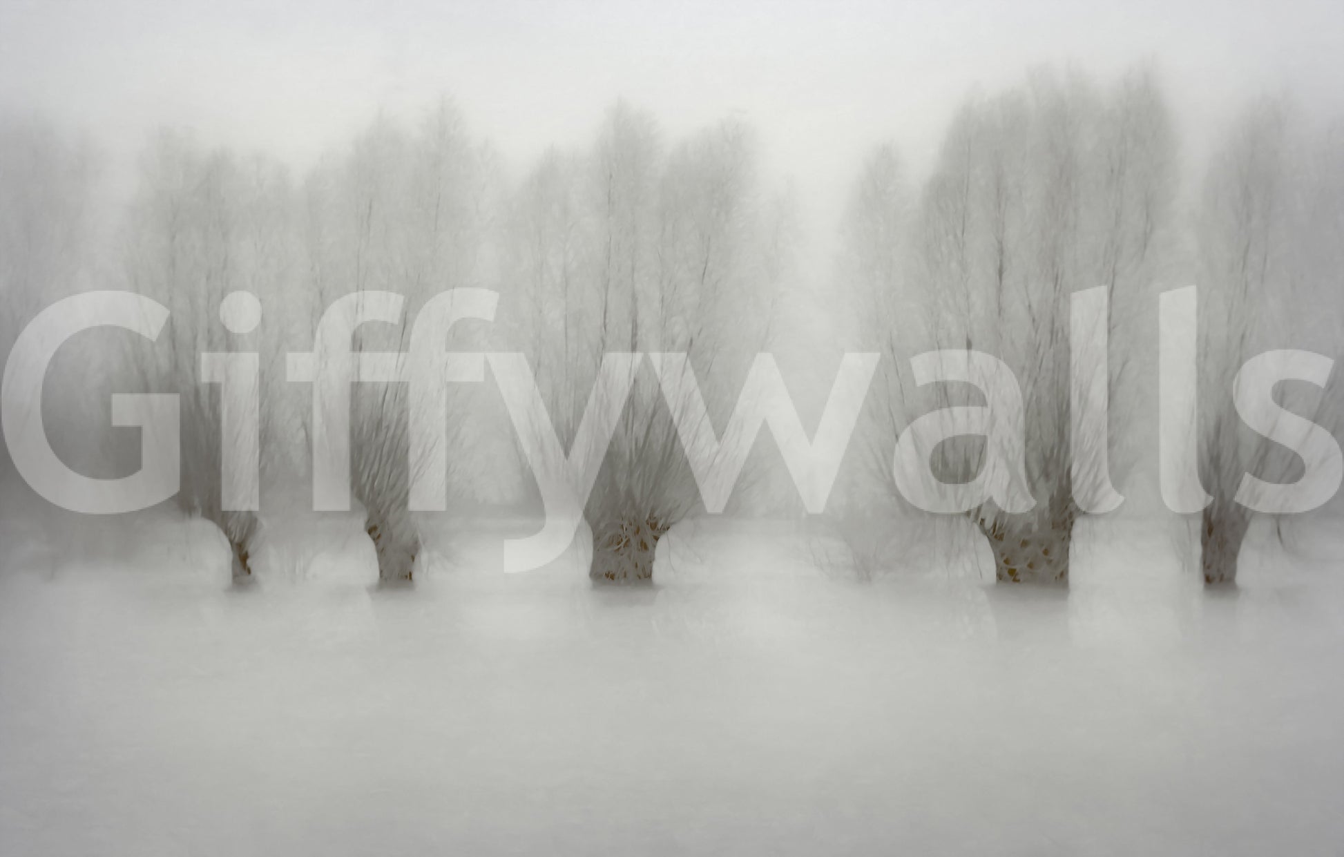 A high-quality minimalist tree wall mural for walls.