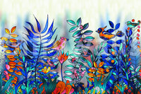 A high-quality minimalist tree wall mural for walls.