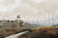 A high-quality abstract print wall mural for walls.