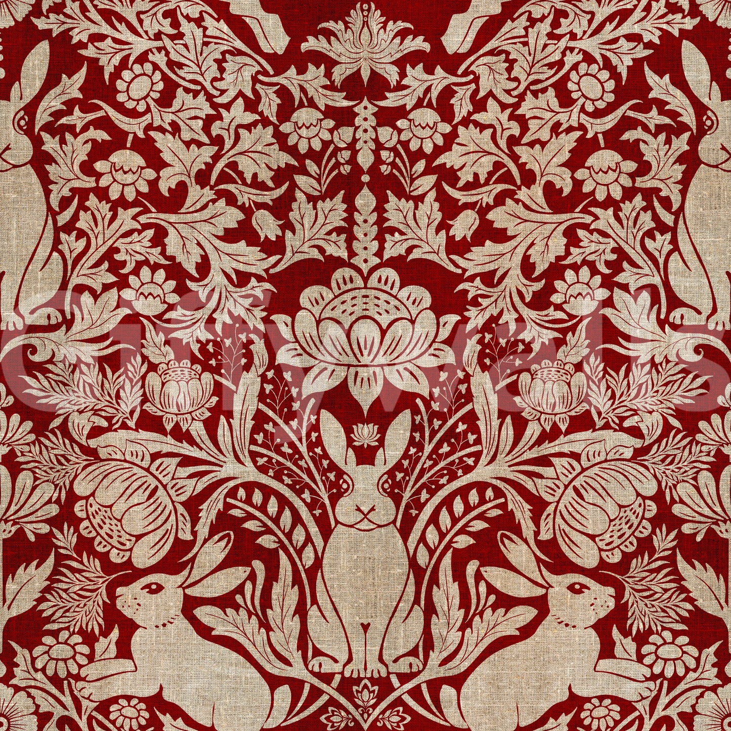 A high-quality serene flower wall mural for walls.