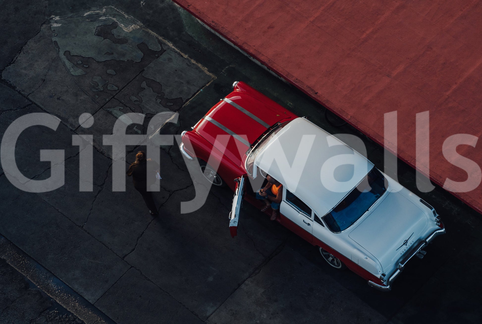 A high-quality abstract print wall mural for walls.