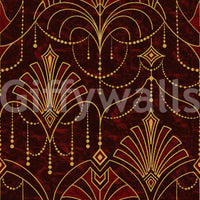 A high-quality minimalist block wall mural for walls.