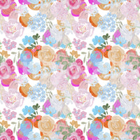 A high-quality serene flower wall mural for walls.