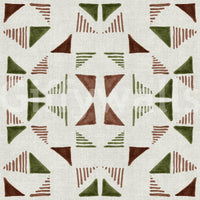 A high-quality minimalist block wall mural for walls.