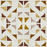 A high-quality minimalist block wall mural for walls.