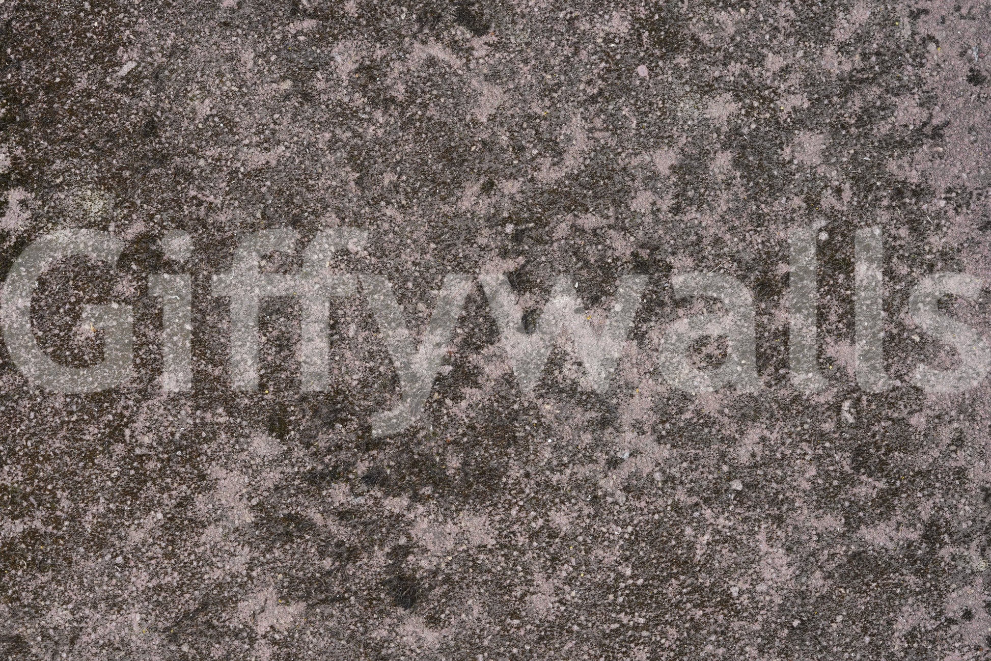 Rustic, painterly texture of the Mottled Earth peel and stick mural in a study.