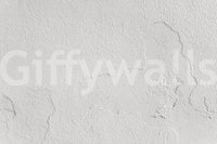 Full wall view of the peel and stick wallpaper adding depth to a hallway.