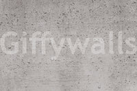 Elegant hallway featuring the light gray Concrete Canvas Wall Mural.