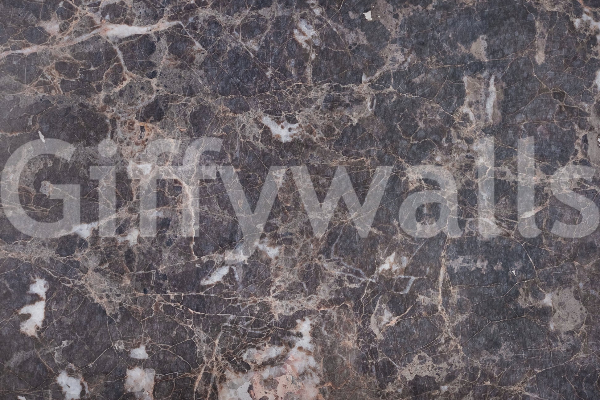 Dining room feature wall with Elegance In Veins wallpaper for walls