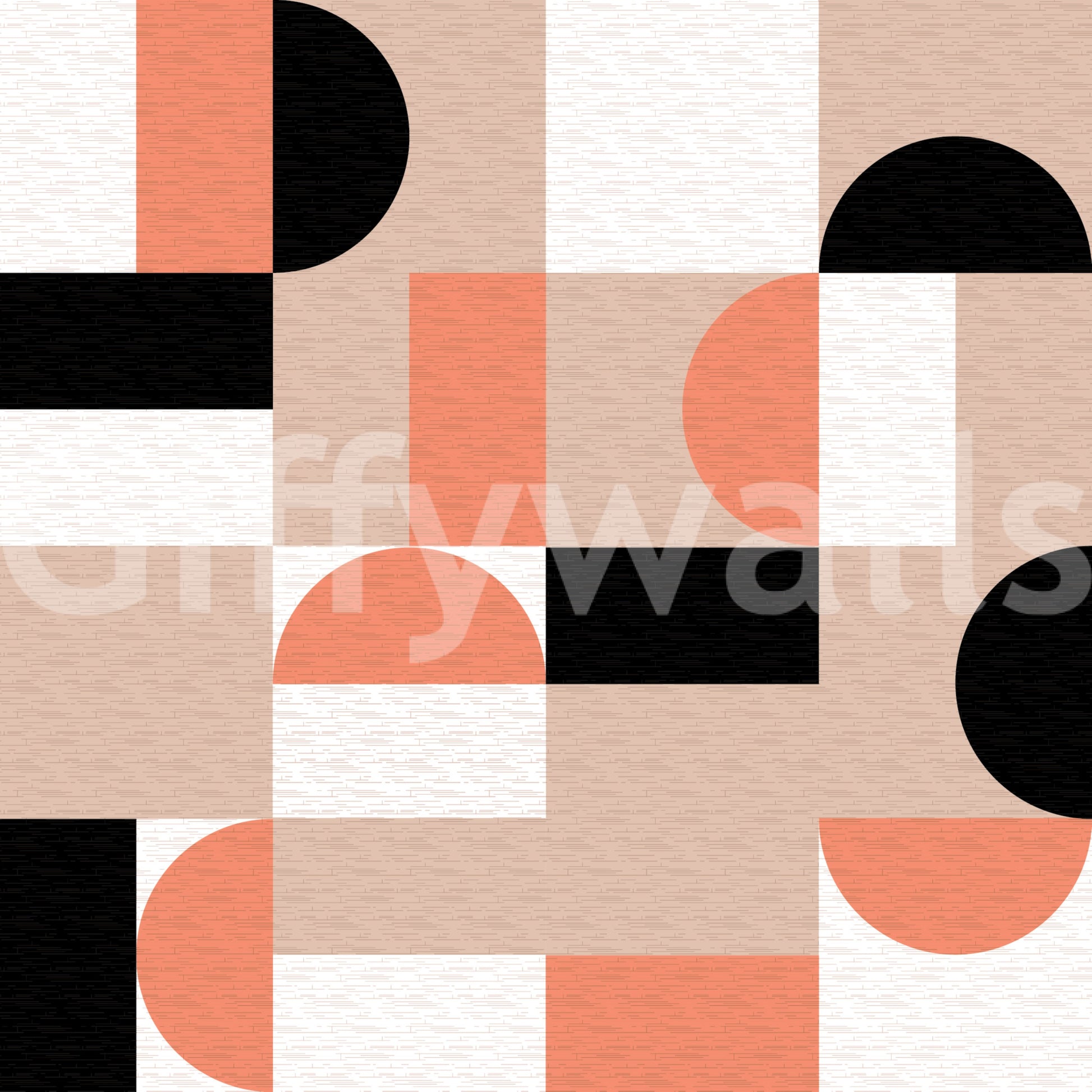 Detail of abstract shapes and linear texture.