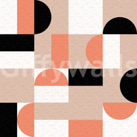 Detail of abstract shapes and linear texture.